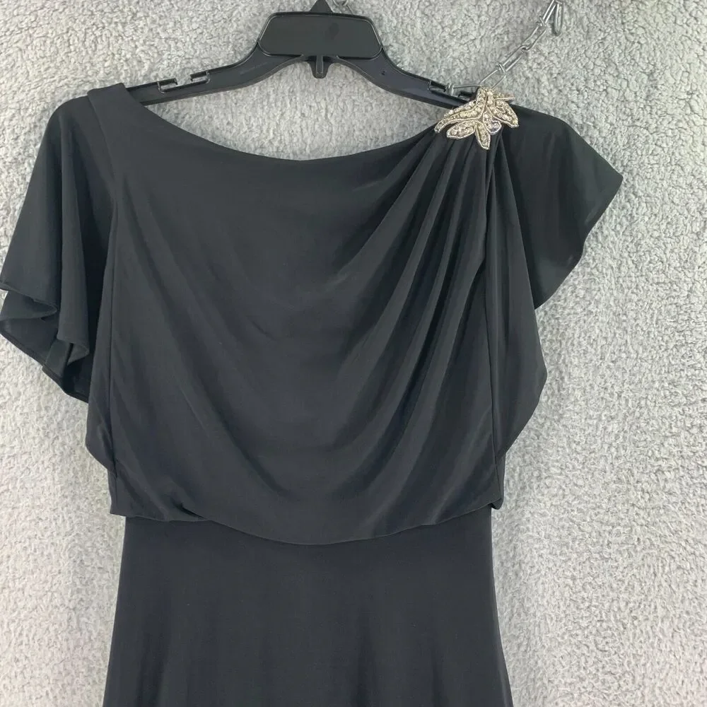 Formal Womens Long dress Sz 8 Jenny Yoo Bridesmaid Evening Mother Maxi Flowy - Picture 12 of 16